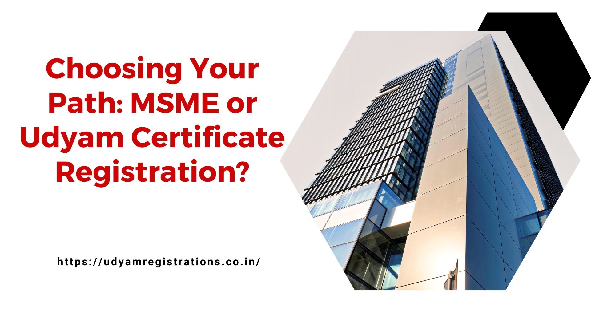Choosing Your Path: MSME or Udyam Certificate Registration?